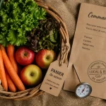 Les paniers du marché : panier fruits et légumes de saison à retirer le vendredi