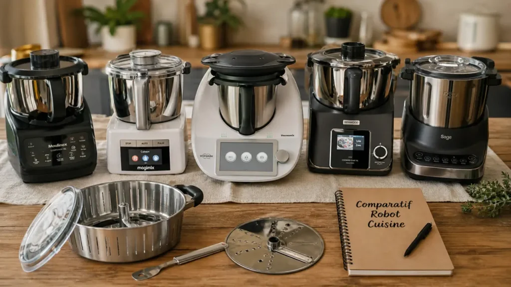 Robot cuisine le meilleur : Thermomix TM7, Monsieur Cuisine Smart, Companion XL