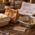 Emballage alimentaire écologique : mauvais tri et livraison