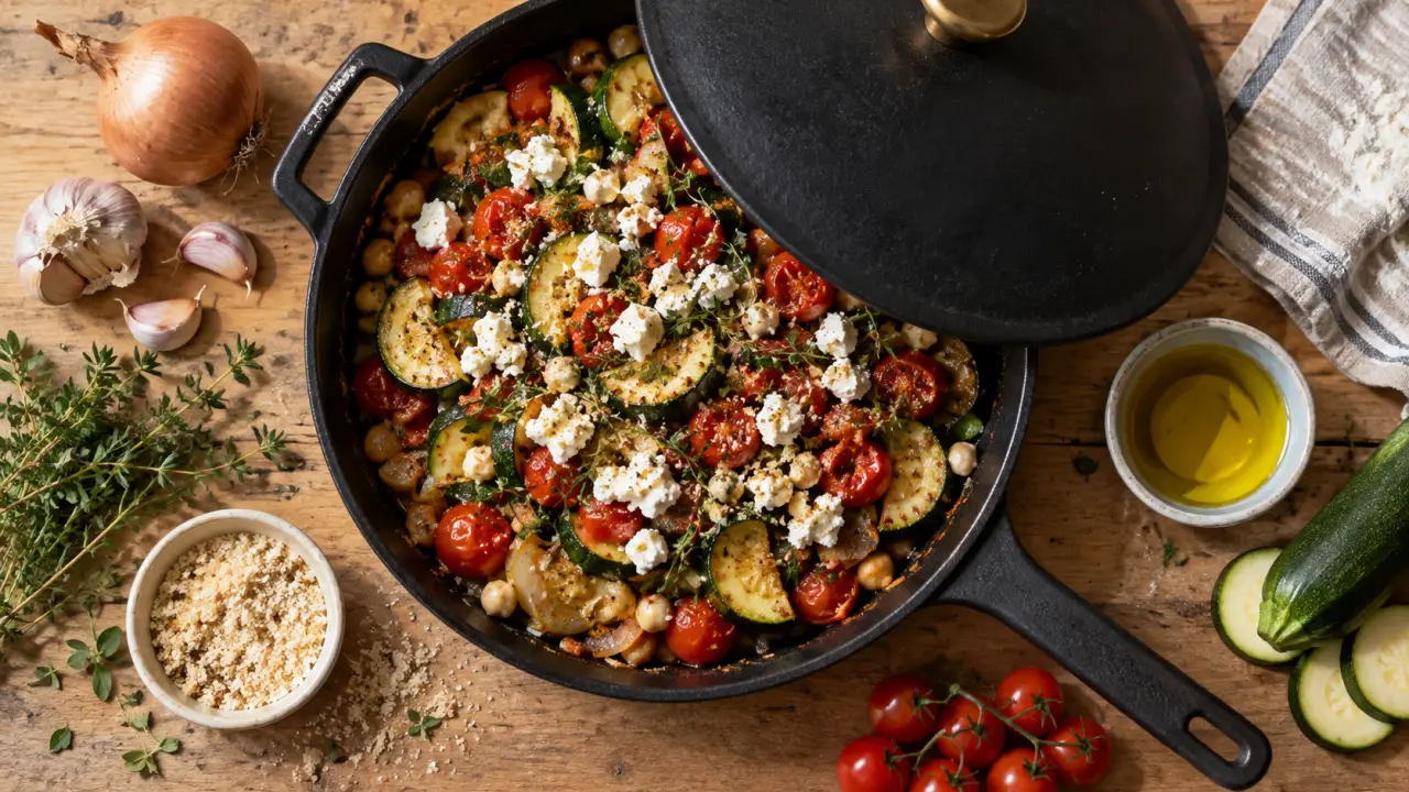 Recettes légumes faciles : poêlée fondante 25 minutes