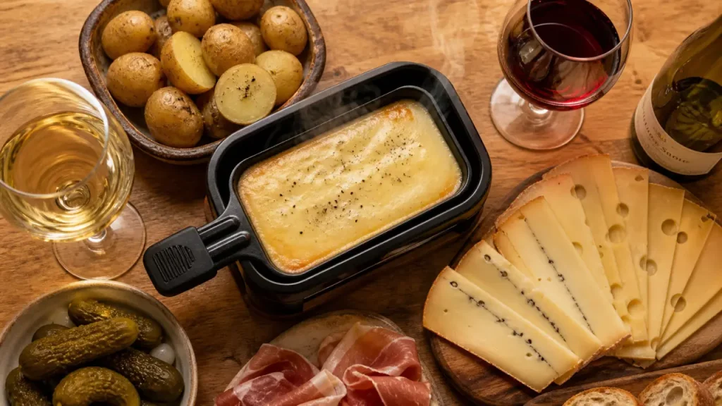 Vin avec raclette : blanc sec d’abord