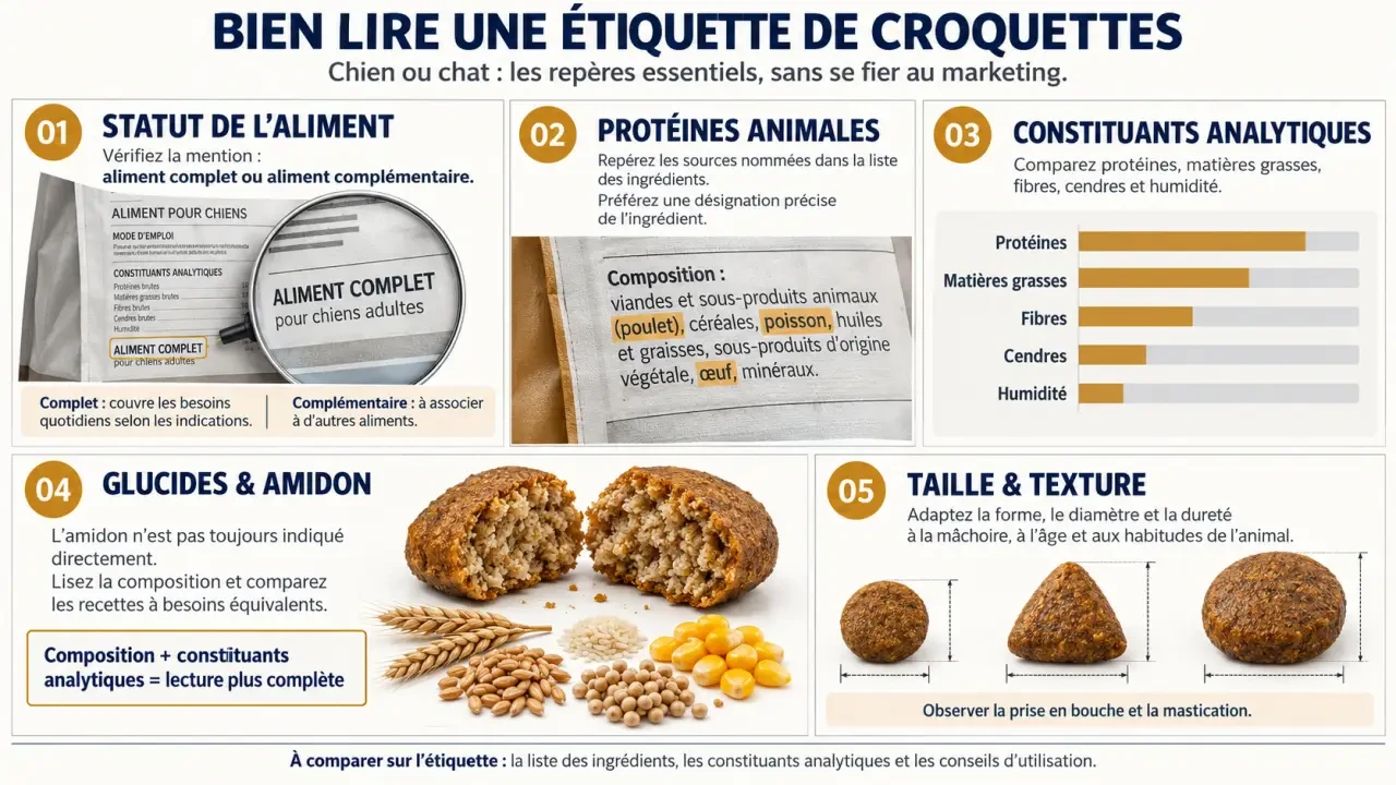 Se nourrir comme la nature : critères pour comparer une alimentation pour chien ou chat