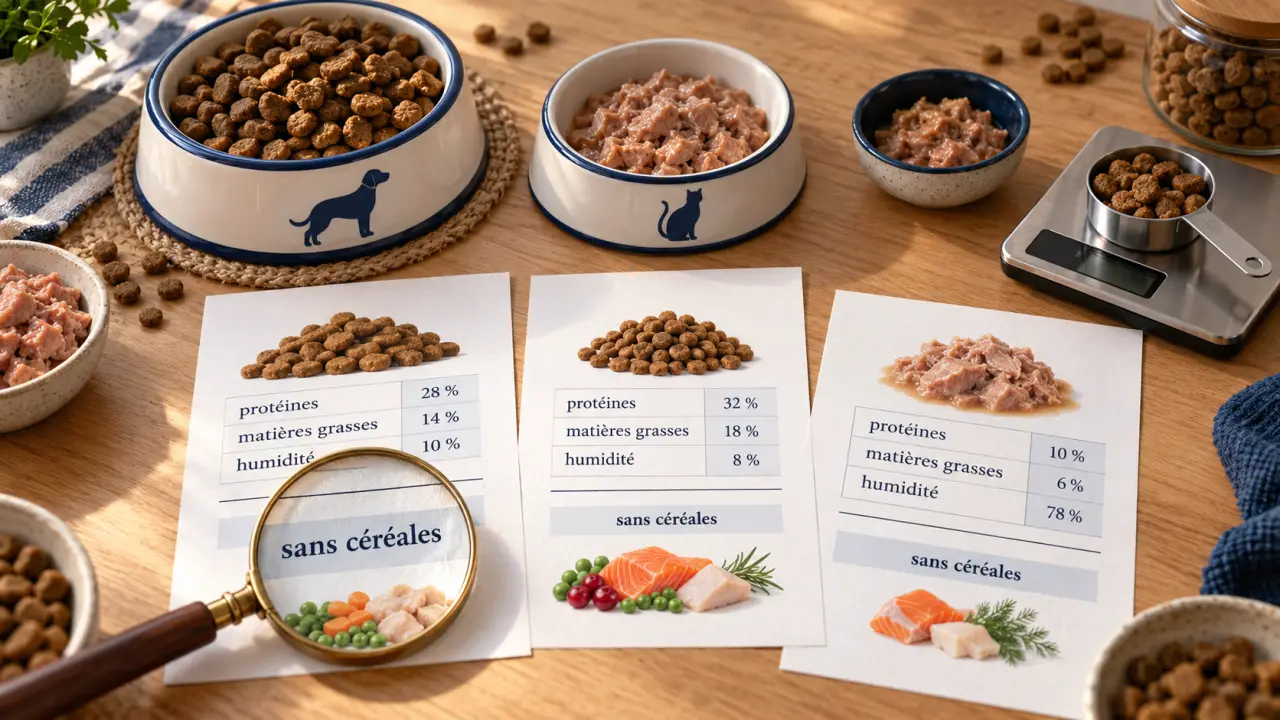 Se nourrir comme la nature : gamelles chiens et chats, sans céréales, croquettes et pâtée humide